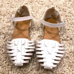 Old Navy white sandals